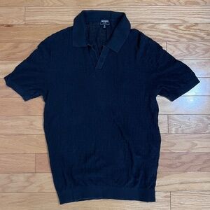 Todd Snyder Men's Short Sleeve Knit Polo, Medium